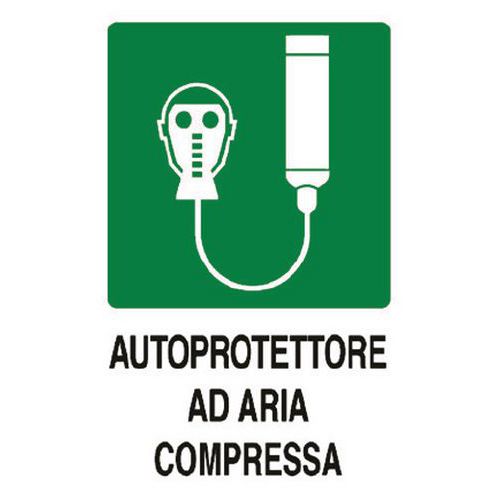 Cart. Alluminio autoprotettore ad 180x120mm Aria Compressa,