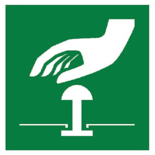 Cart. Alluminiostop Di 200x200mm Emergenza,