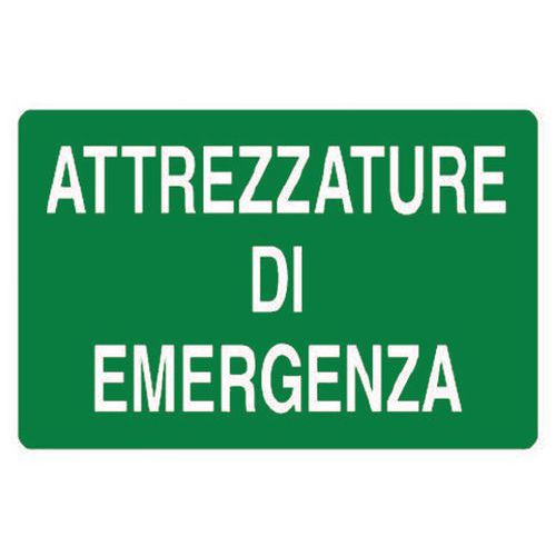 Cart. Alluminioattrezzatura Di 120x180mm Emergenza,