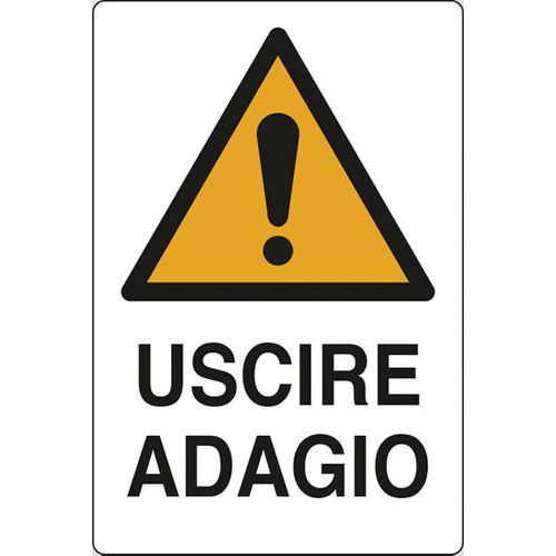 Cart. Alluminio 180 x 120 uscire Adagio,