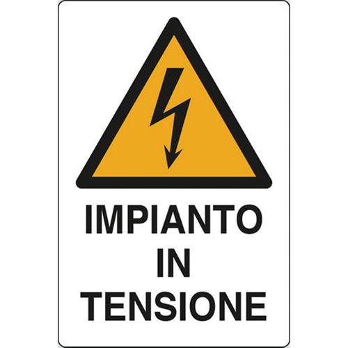 Cart. Alluminio impianto 500X350 in tensione,