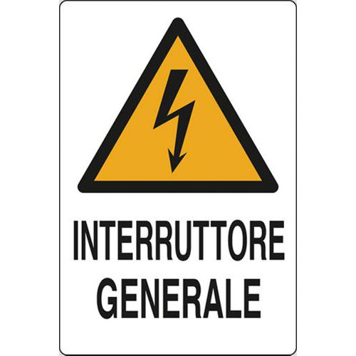 Cart. Alluminio interruttore 500x350 generale,