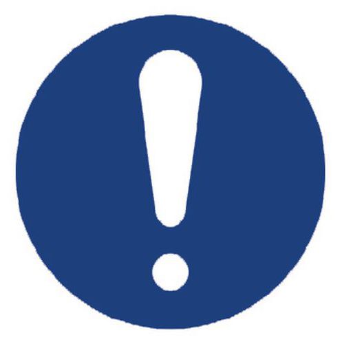 Cart. Alluminiopericolo 120x120mm pericolo,