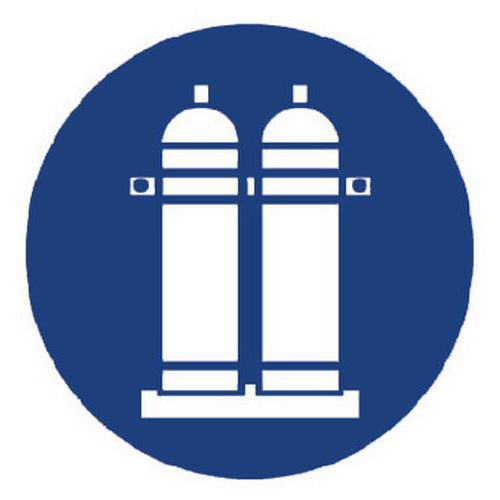 Cart. Alluminio obbligo 500x500mm Fissare Le Bomb,