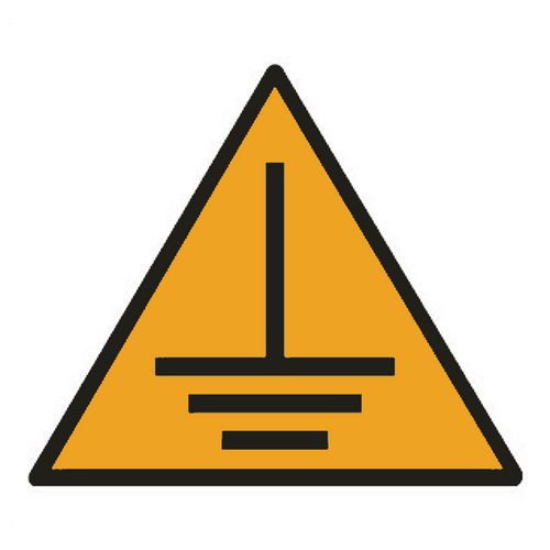 Cart. Alluminioattenzione 200 x 200 mm Terre Inserite,