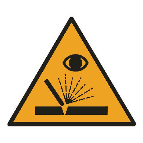 Cart. Alluminio radiazioni UV 200 x 200 mm da saldatura,