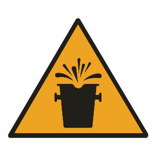 Cart. Alluminiospruzzi liquidi 200 x 200 mm incandescenti,