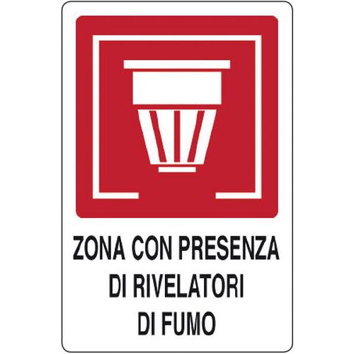 Cart. Alluminio zona con presenza di 180x120mm rivelatori a,