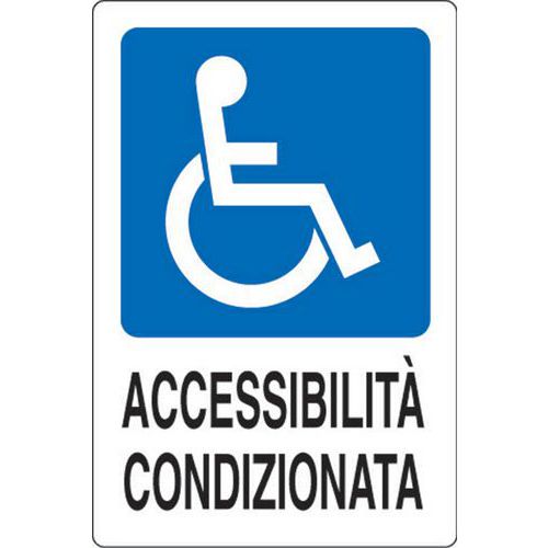 Cart. Alluminio accessibilità 500x350mm Condizionata,