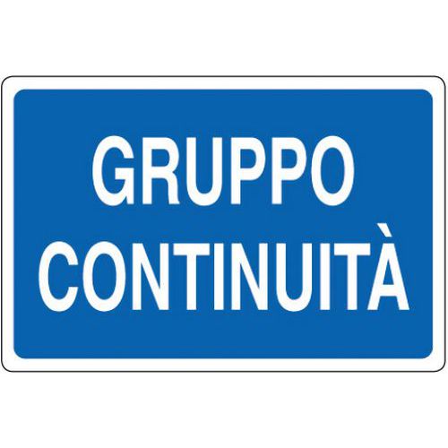 Cart. Alluminio gruppo 500X350 Continuità,