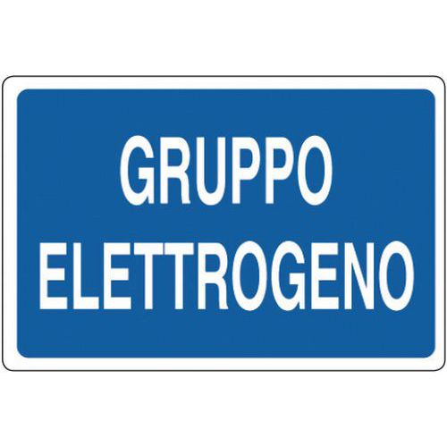 Cart. Alluminio Gruppo 500x350mm Elettrogeno,