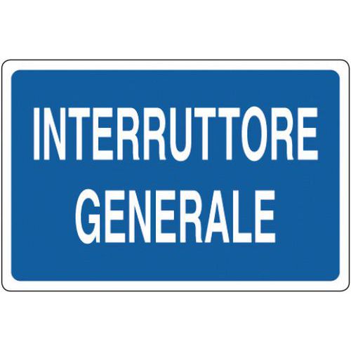 Cart. Alluminio Interruttore 300x200mm Generale,