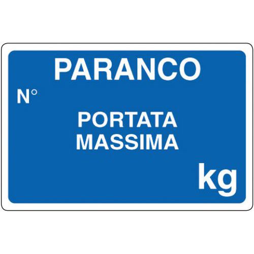 Cart. Alluminio Paranco 500X350mm Portata Massima,