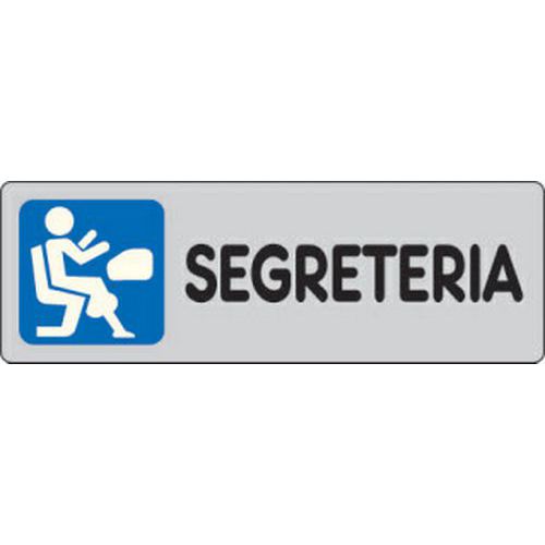 Cart. Alluminiosegreteria 100x300mm,