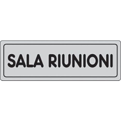 Cart. Alluminiosala Riunioni 100x300mm,
