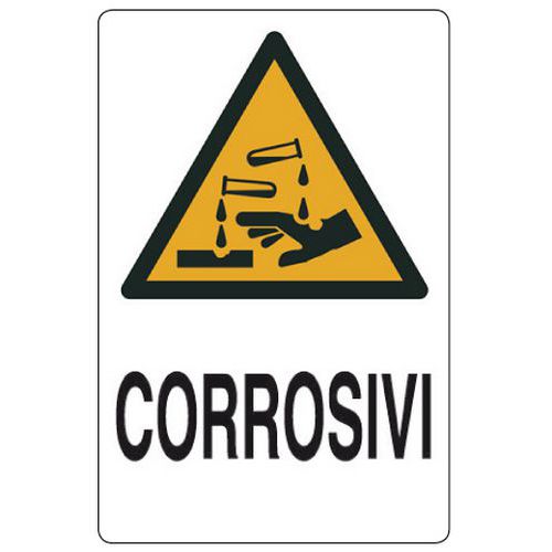 Cart. Alluminio 500X350 Corrosivi,