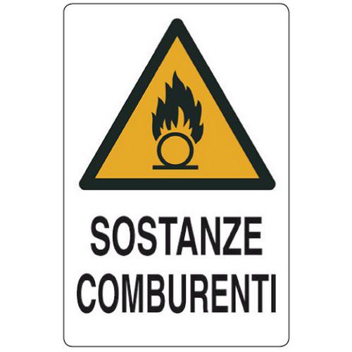 Cart. Alluminio sostanze 500x350 comburenti,