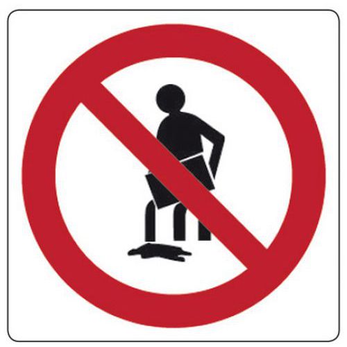 Cart. Alluminionon Inquinare 120x120mm Vietato Versare,