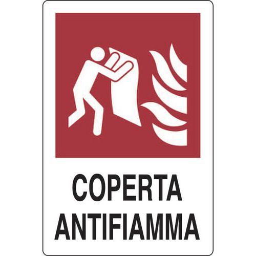 Cart. Alluminio coperta 300X200 Antifiamma,