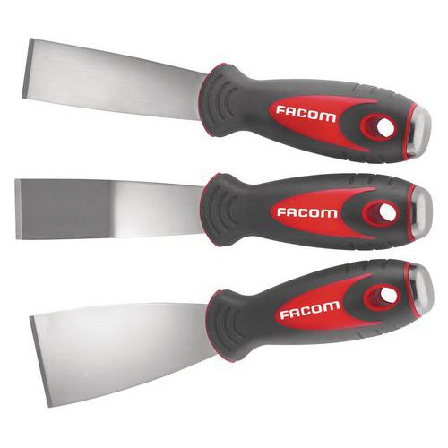 Set di 3 raschietti in inox 235.J1 - Facom,