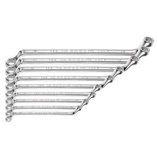Set di chiavi poligonali doppie a gomito _ 55A.JD10,