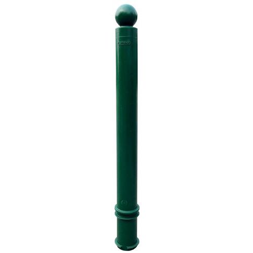 Paletto indeformabile verde 80 cm da fissare,