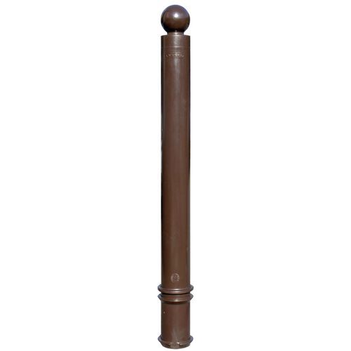 Paletto indeformabile marrone 80 cm da fissare,