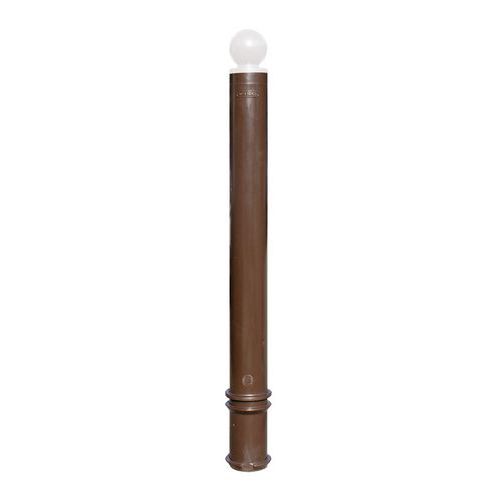 Paletto indeformabile 1560 mm a sfera bianco,