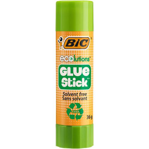 Stick di colla bianco ECOlutions - 36 g - BIC,