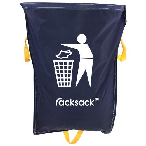 Sacco per raccolta differenziata per scaffalatura racksack,