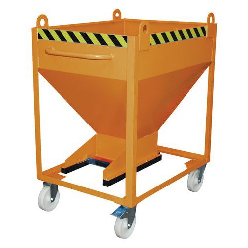 Contenitore Silos Sg-D/Sre-D H Utile:130 cm Colore:Arancion,