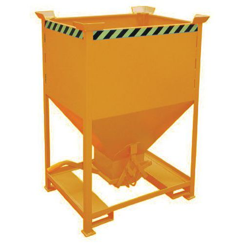 Contenitore Silos Sg-D/Sre-D H Utile:160 cm Colore:Arancion,