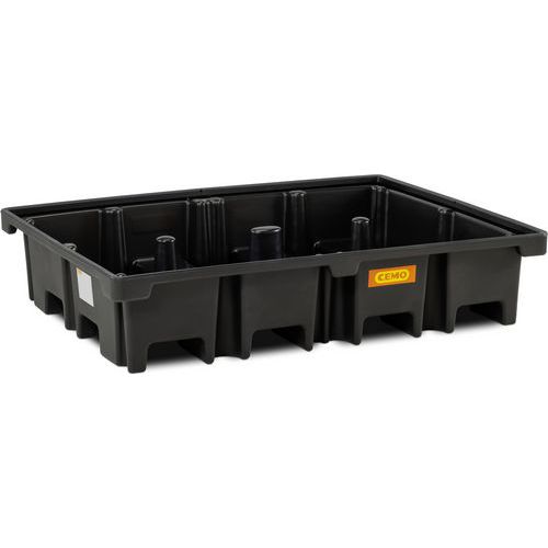 Contenitore pallet-PE 425/4 -2x120x80-Quadrato senza griglia,