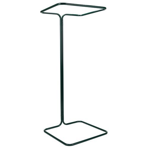 Portasacco su cavalletto - 400 L verde Manutan,