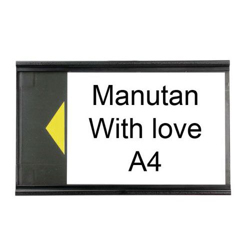 Pannello Informativo Formato A4 Nero nero 6M785 ET 786,