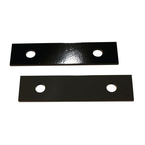 Lotto di 2 piastre di fissaggi o L160Mm L40Mm Spessore:5Mm,