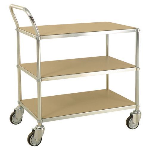 Carrello antistatico 850x435 - 3 ripiani,