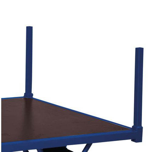 Sponda per rimorchio KM330150, KM200 e KM250 Alt.430 mm,