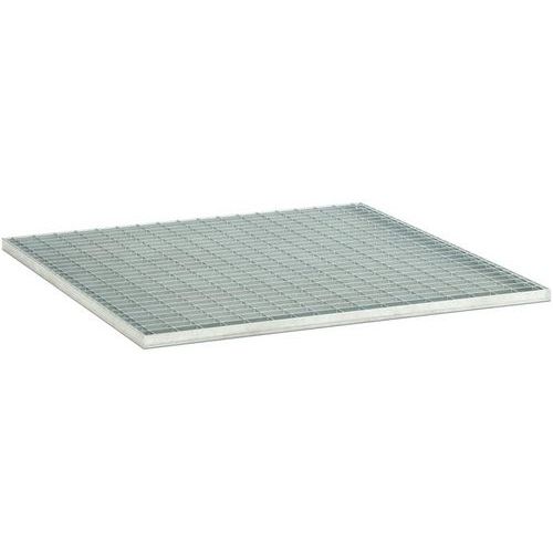 Griglia acciaio galvanizzato contenitore pallet-PE,