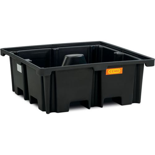 Contenitore per pallet-PE 400/4-120x120-Senza griglia-Cemo,