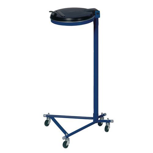 Supporto Per Sacchi Da 110 litri H 110 cm blu,