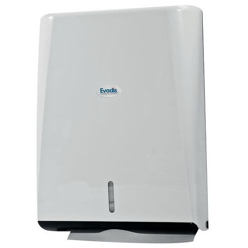 Distributore di asciugamani Manutan piegata Z e V,