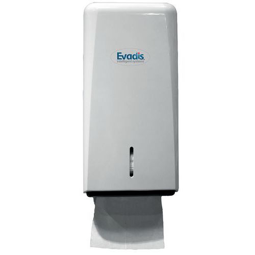 Distributore di carta igienica ripiegata Manutan,