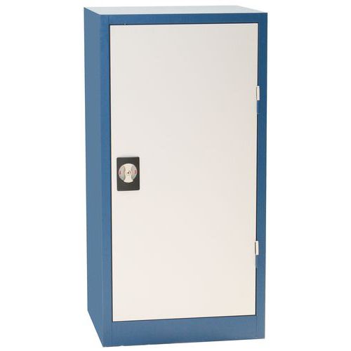 Armadio monoblocco Prof.45 cm H:106cm L:53cm Blu/Grigio,
