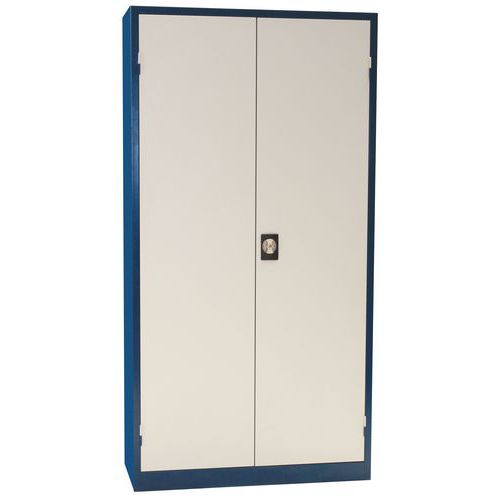 Armadio per contenitori a becco l100 P45 A195cm RAL 5009/703,