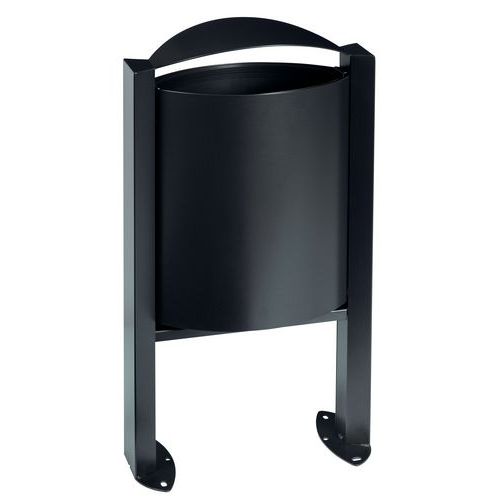 CESTINO SU PIEDE 40 L GRIGIO ANTRACIT LINEA ARKEA,