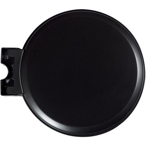 SUPPORTO SACCO A MURO 110 L GRIGIO ANTRACIT CON COPERCHIO,