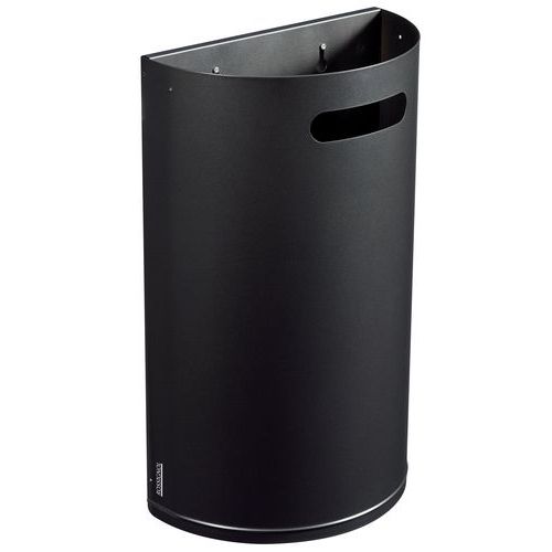 Cestino da parete 40 L staccabile colore grigio antracite,