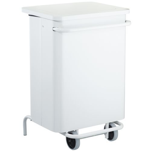 Raccoglitore mobile bianco 70 L - Dim.: 44 x 41,5 x 70 cm,