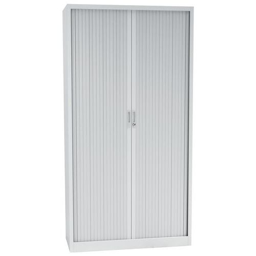 ARMADIO ANTE A SERRANDA 100 X 195 CM GRIGIO,